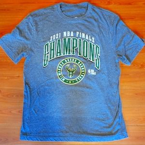 2021 NBA Bucks Champs Shirt